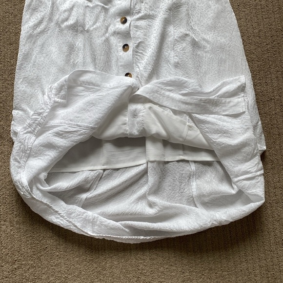 Good American The Bustier Dress, Ivory Leopard - Picture 5 of 17